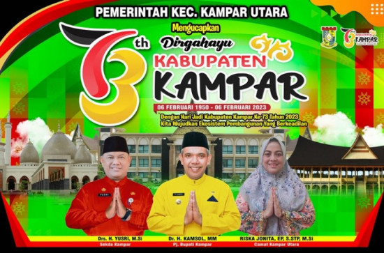 Digahayu Kabupaten Kampar Ke-73