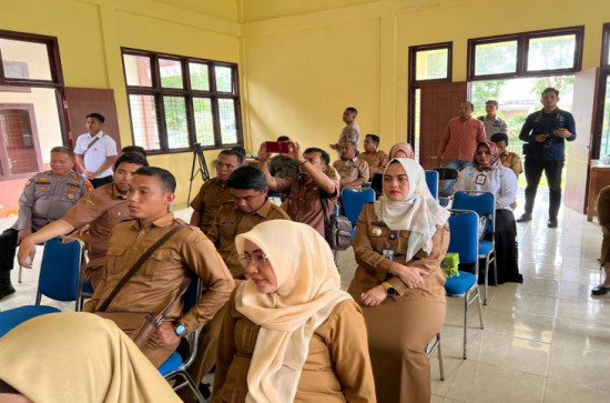Camat Kampar Utara Ikuti Rapat Persiapan MTQ ke-52 di Kantor Camat Rumbio Jaya