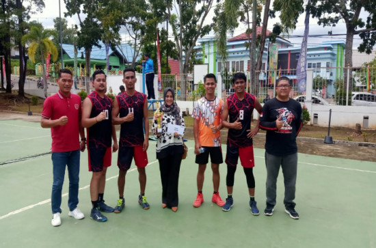 Camat Kampar Utara Apresiasi Tim Voly Ball Kampar Utara