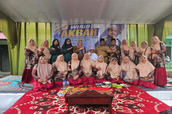 Camat Kampar Utara Hadiri Tabligh Akbar Menyambut Bulan Suci Ramadhan 1445 H