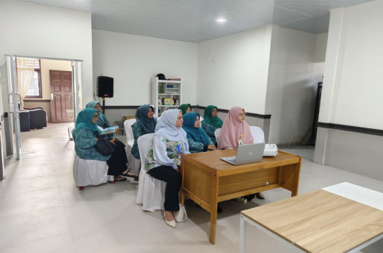Kecamatan Kampar Utara Mengikuti Zoom Meeting Persiapan Pelaksanaan Zero Dose