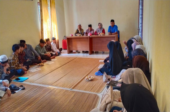 Pelepasan Kafilah MTQ Kecamatan Kampar Utara untuk MTQ ke-54 Kabupaten Kampar