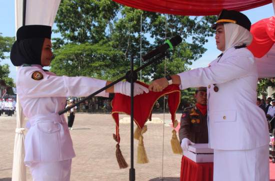 UPACARA HUT RI KE-80 KECAMATAN KAMPAR UTARA