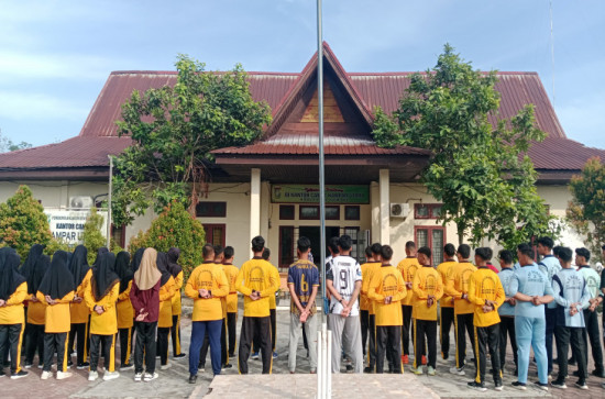 Seleksi Calon Paskibraka HUT RI ke-80 di Kampar Utara