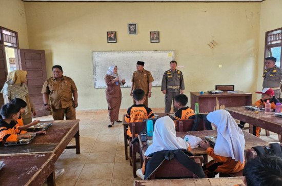 RUNNING AWAL PROGRAM MBG DI KECAMATAN KAMPAR UTARA: 6.430 PENERIMA MANFAAT
